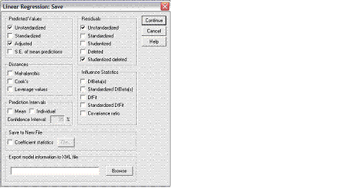 stlu leirtt leif, leibeiningar fyrir SPSS